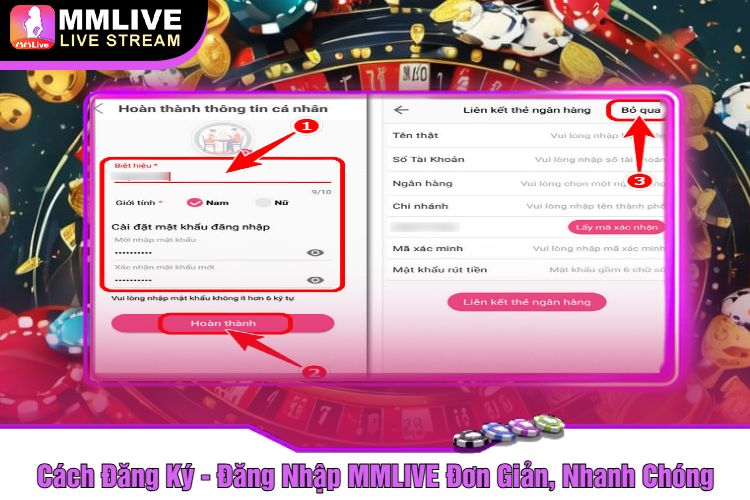 Cách Đăng Ký - Đăng Nhập MMLIVE Đơn Giản, Nhanh Chóng