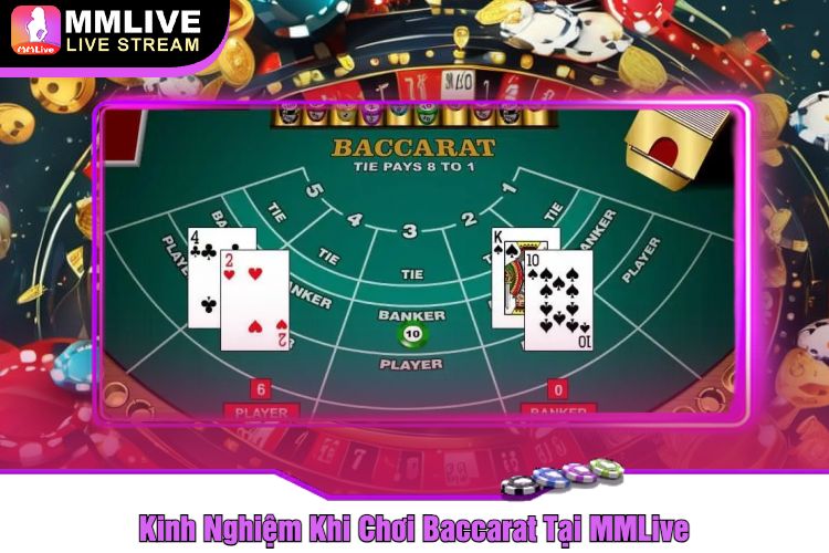 Kinh Nghiệm Khi Chơi Baccarat Tại MMLive